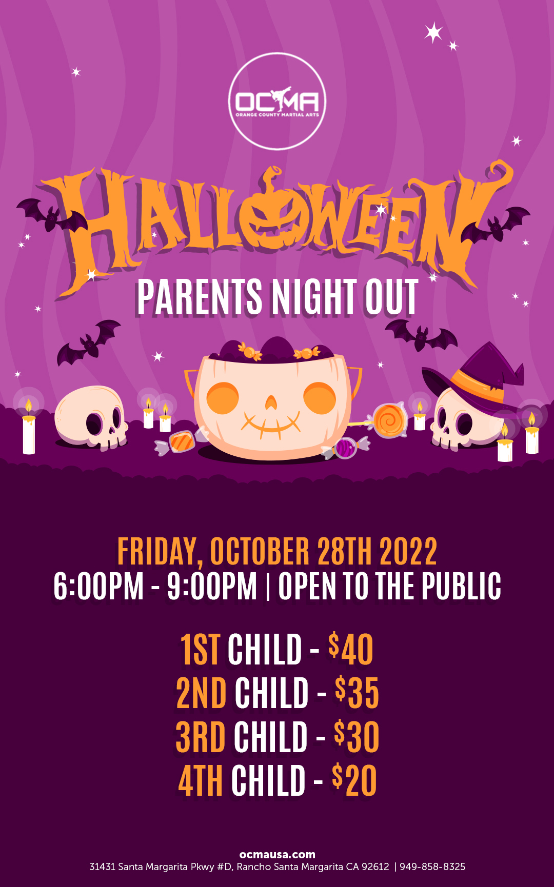 Halloween parents night out